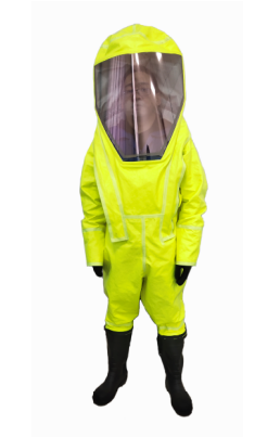 Luchtdichte beschermende kleding
